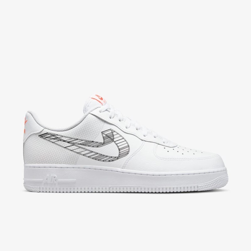 Nike af1 cheap 3d swoosh